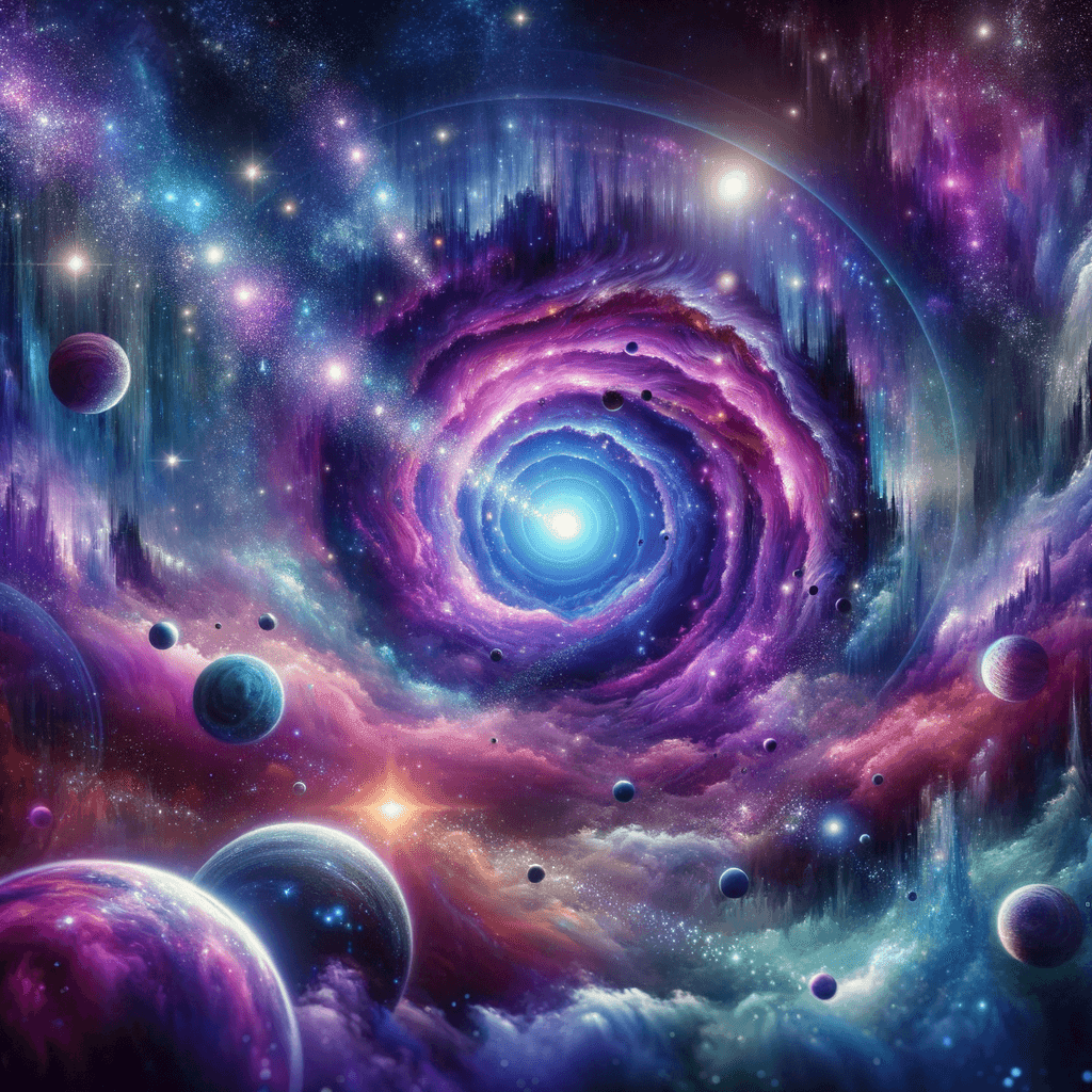 Galactic Portal DIY Paint By Numbers