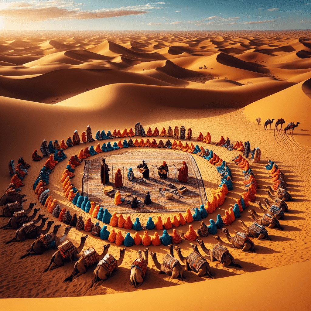 Festival Of The Desert - Morocco Painting By Numbers Kit