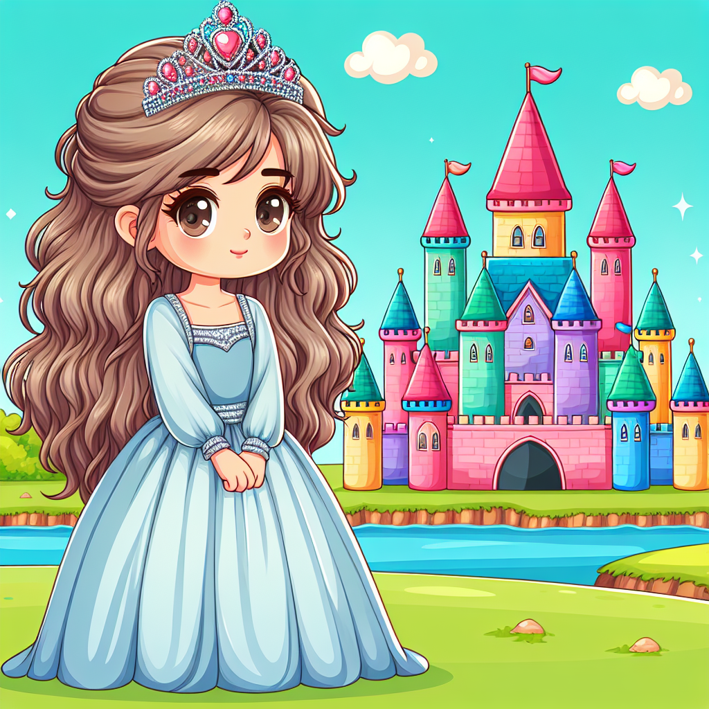 Princess In Her Castle Paint By Numbers