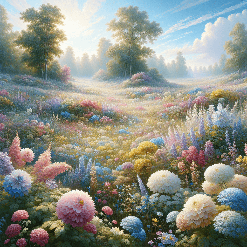 Timeless Meadow Paint By Numbers