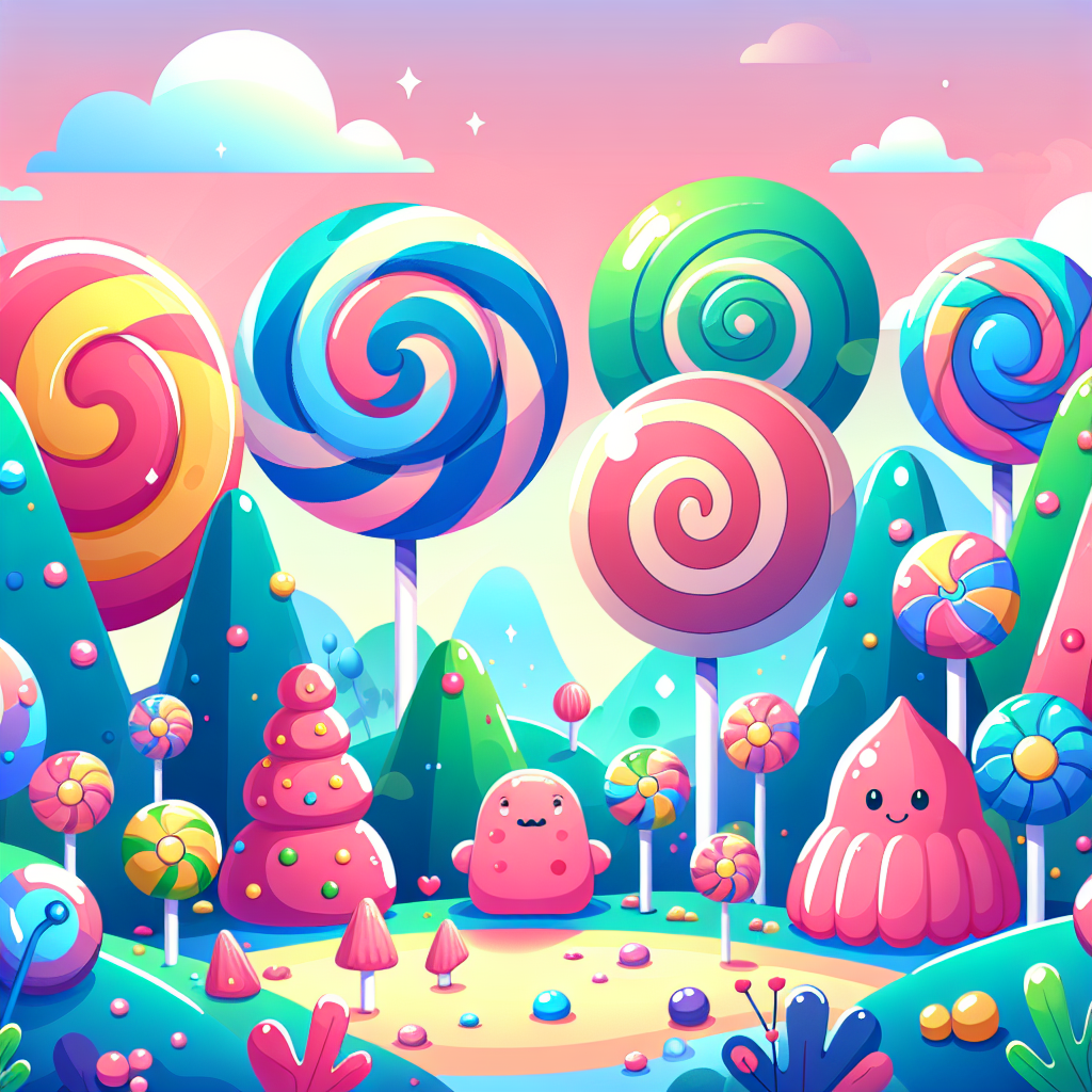 Sweet Candyland Adventures DIY Paint By Numbers