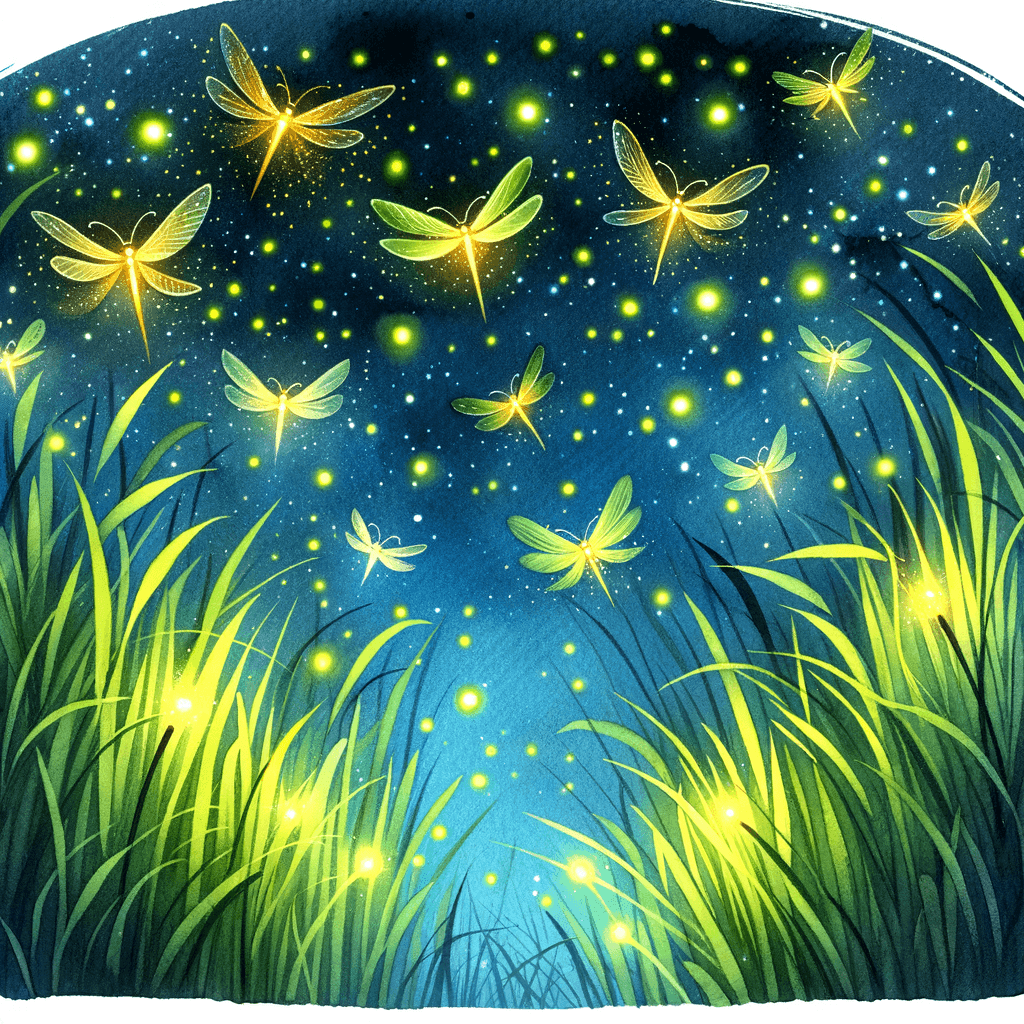 Dancing Fireflies - DIY Painting By Numbers Kit