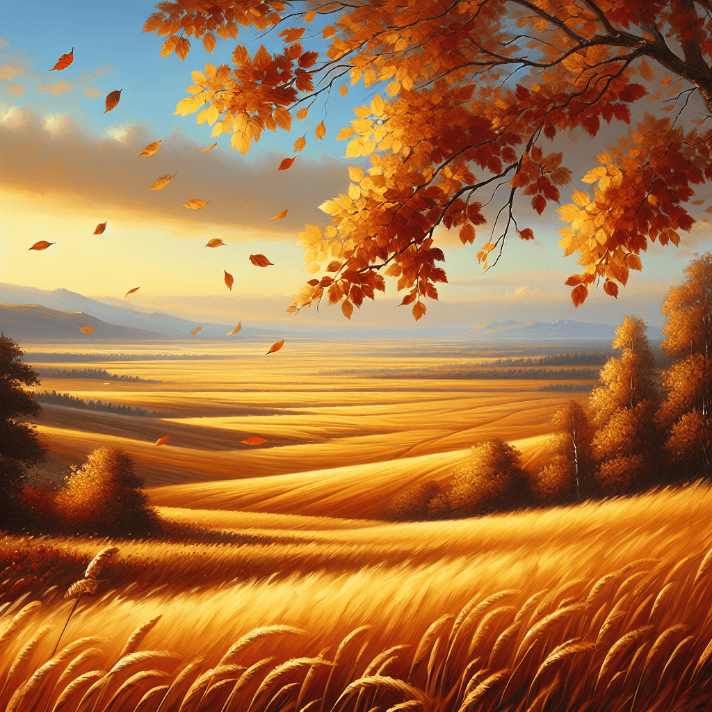 Gentle Autumn Afternoon Paint By Number