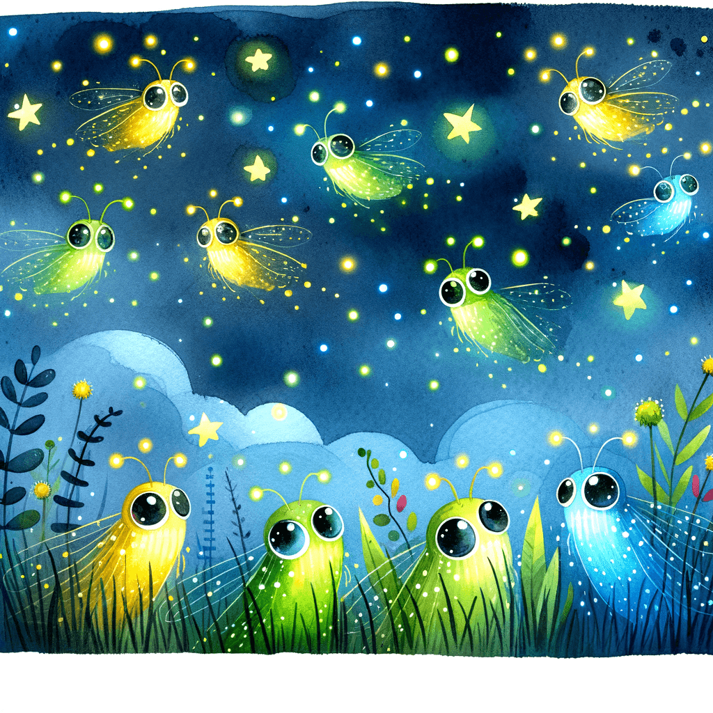 Friendly Firefly Festival - DIY Painting By Numbers Kit