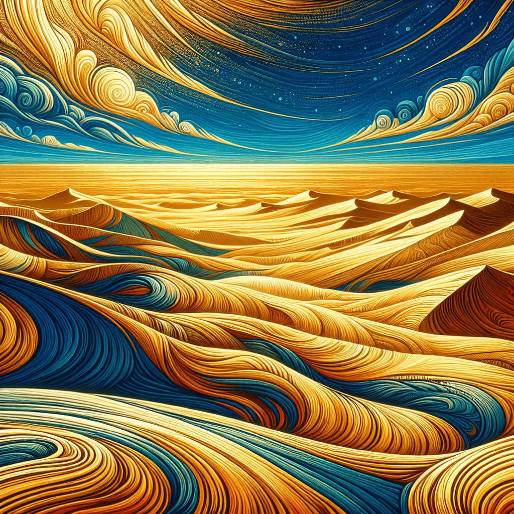 Serpentine Desert Sands Numbered Painting Kits