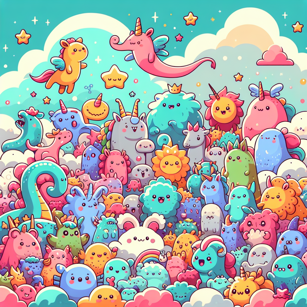 Fun With Monsters Paint By Color