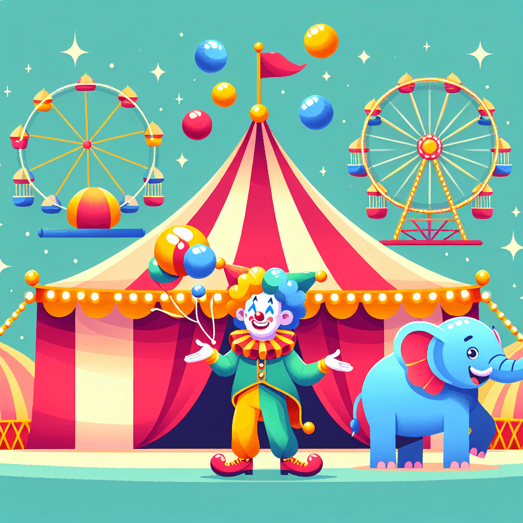 Magic At The Carnival Paint By Number