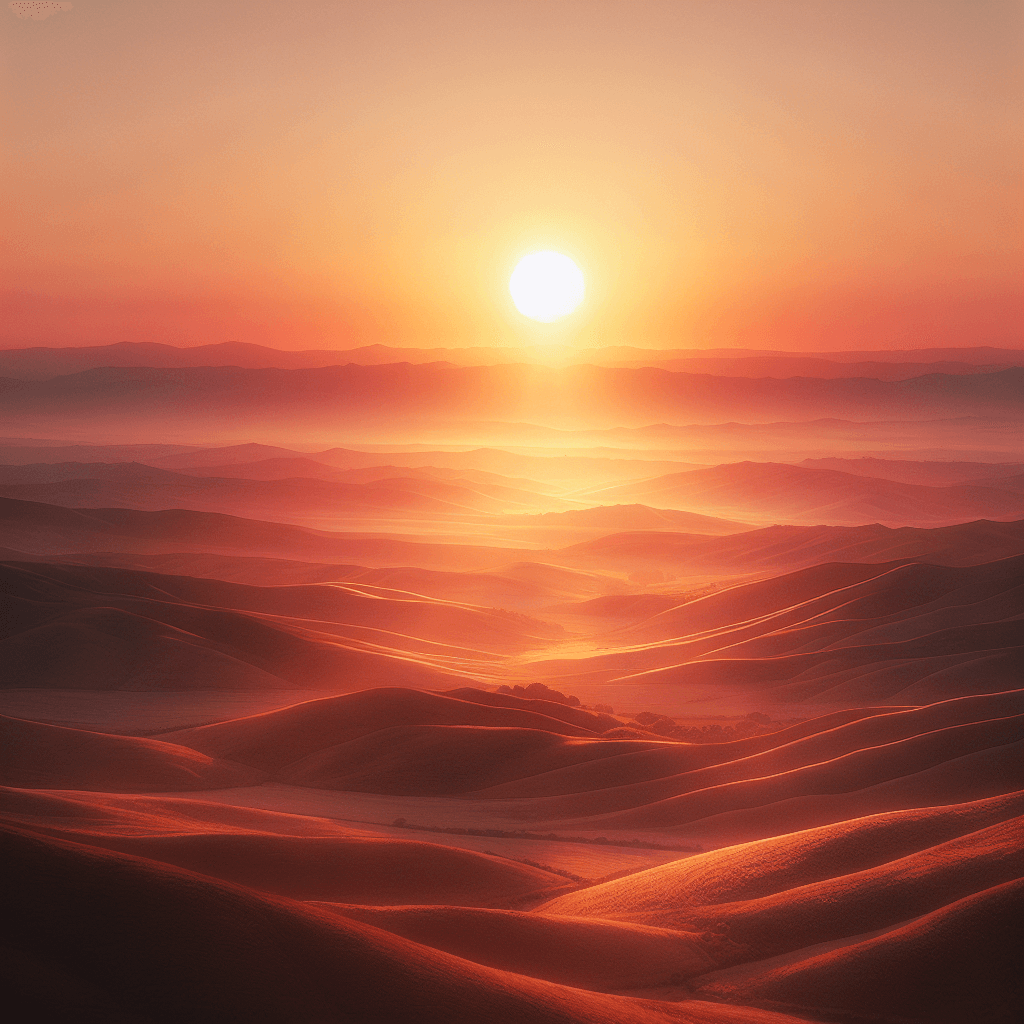 Dawn's Embrace Paint By Color