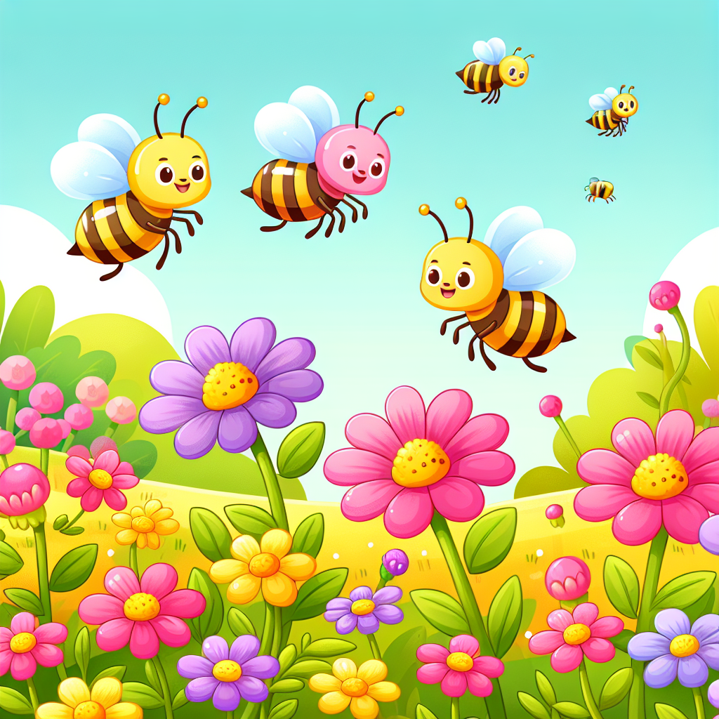 Busy Bee Meadow Paint By Numbers Kits