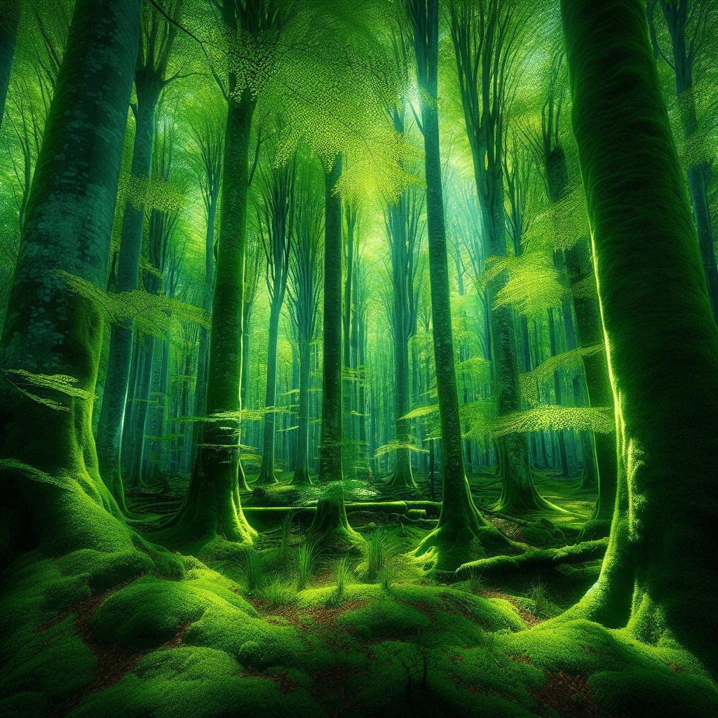 Serene Woodland Sanctuary Paint By Numbers