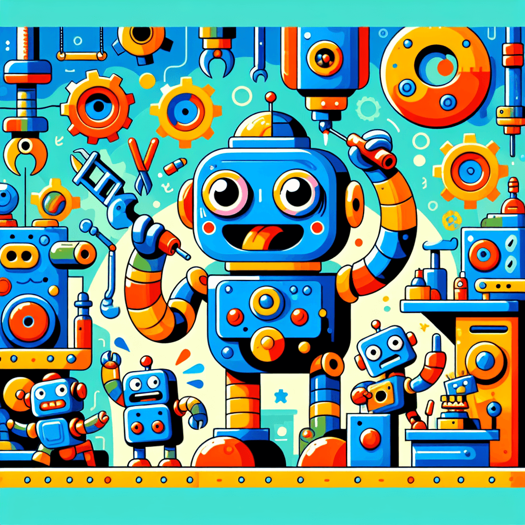 Kooky Robot Factory Numbered Painting Kits