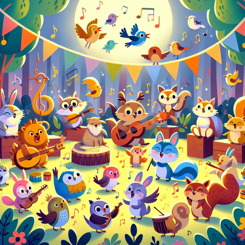 Mystical Garden Orchestra Paint By Numbers