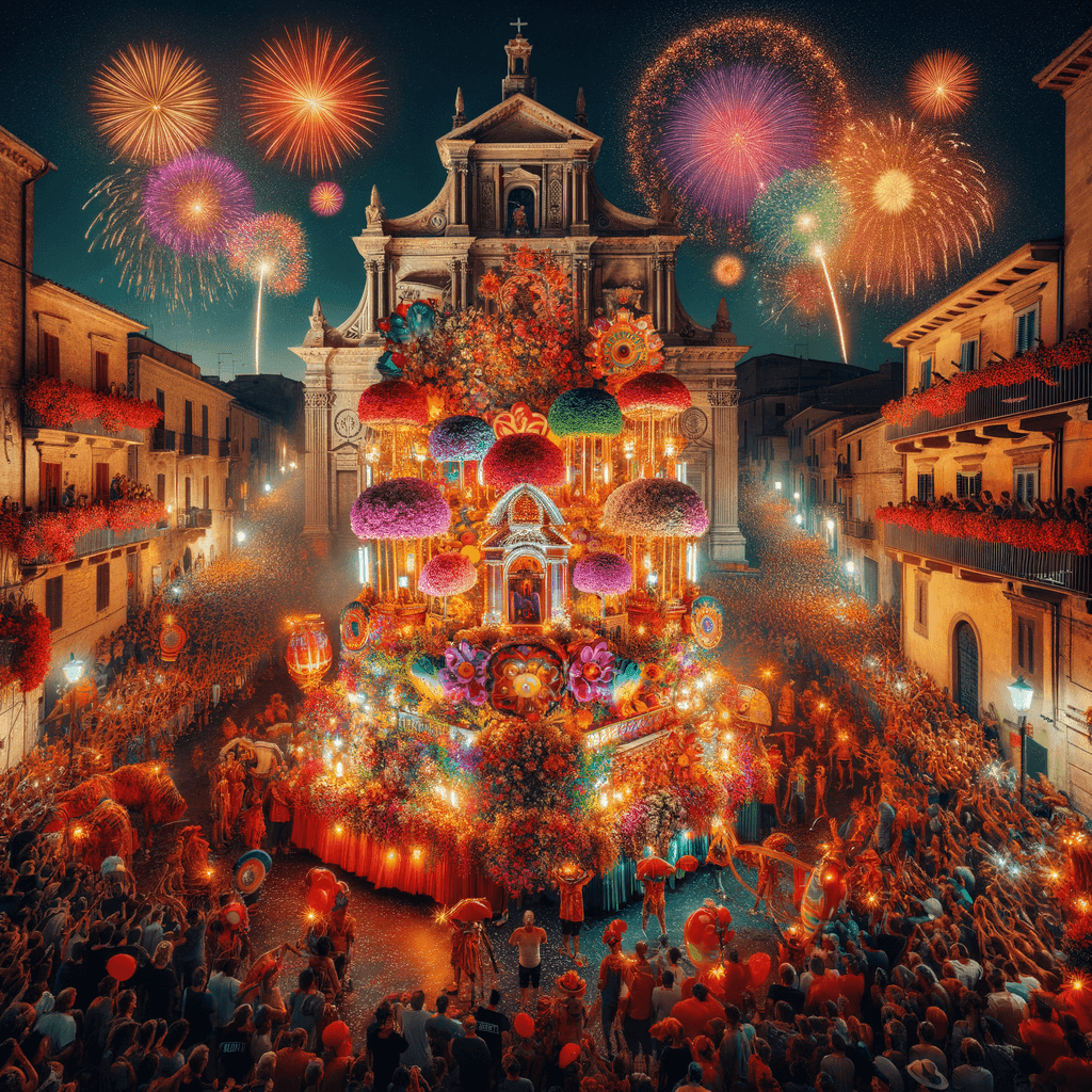 Festa Della Madonna Bruna Paint By Numbers Kits