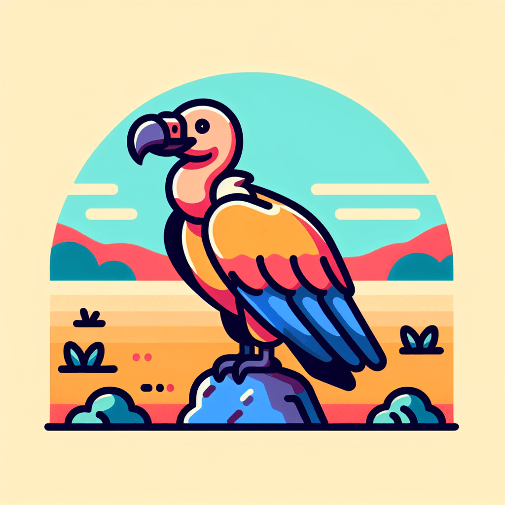 Vivid Vulture Painting Number Kit