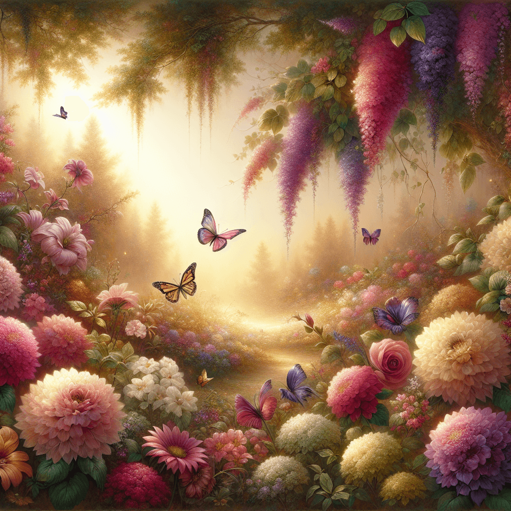 Ethereal Garden Escape Painting By Numbers Kit