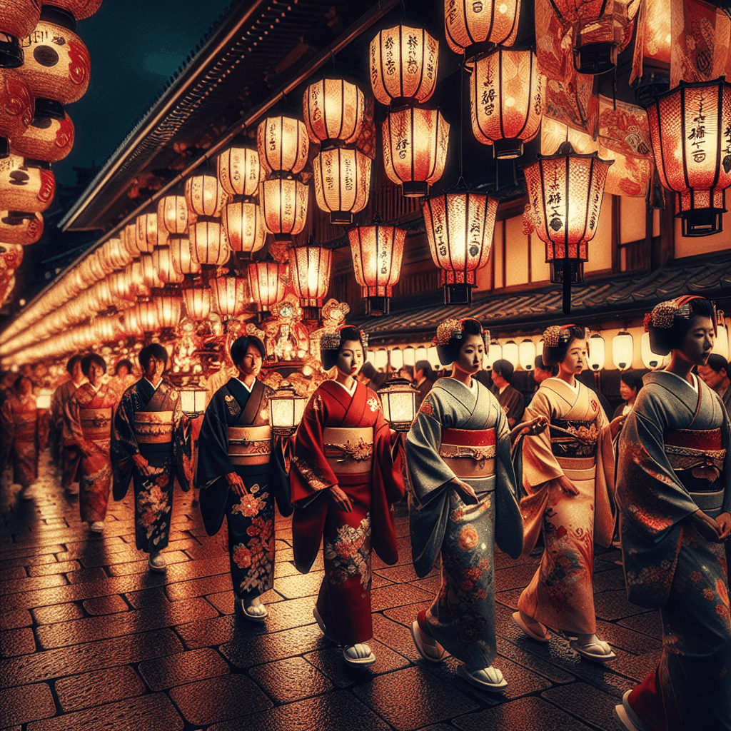 Gion Yodoko - Kyoto, Japan Paint By Numbers Art