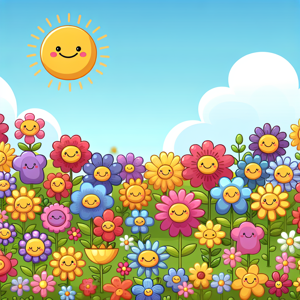 Wondrous Wildflowers Number Painting