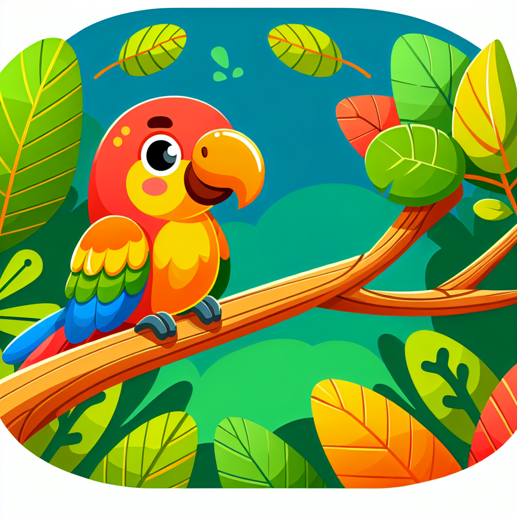 Tropical Parrot Numbered Painting Kits
