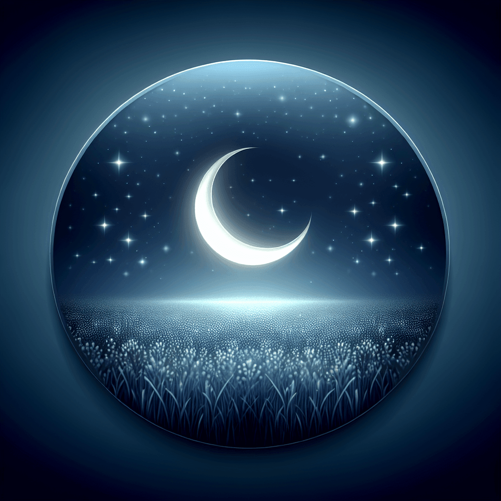 Crescent Moon Magic Paint By Numbers Art