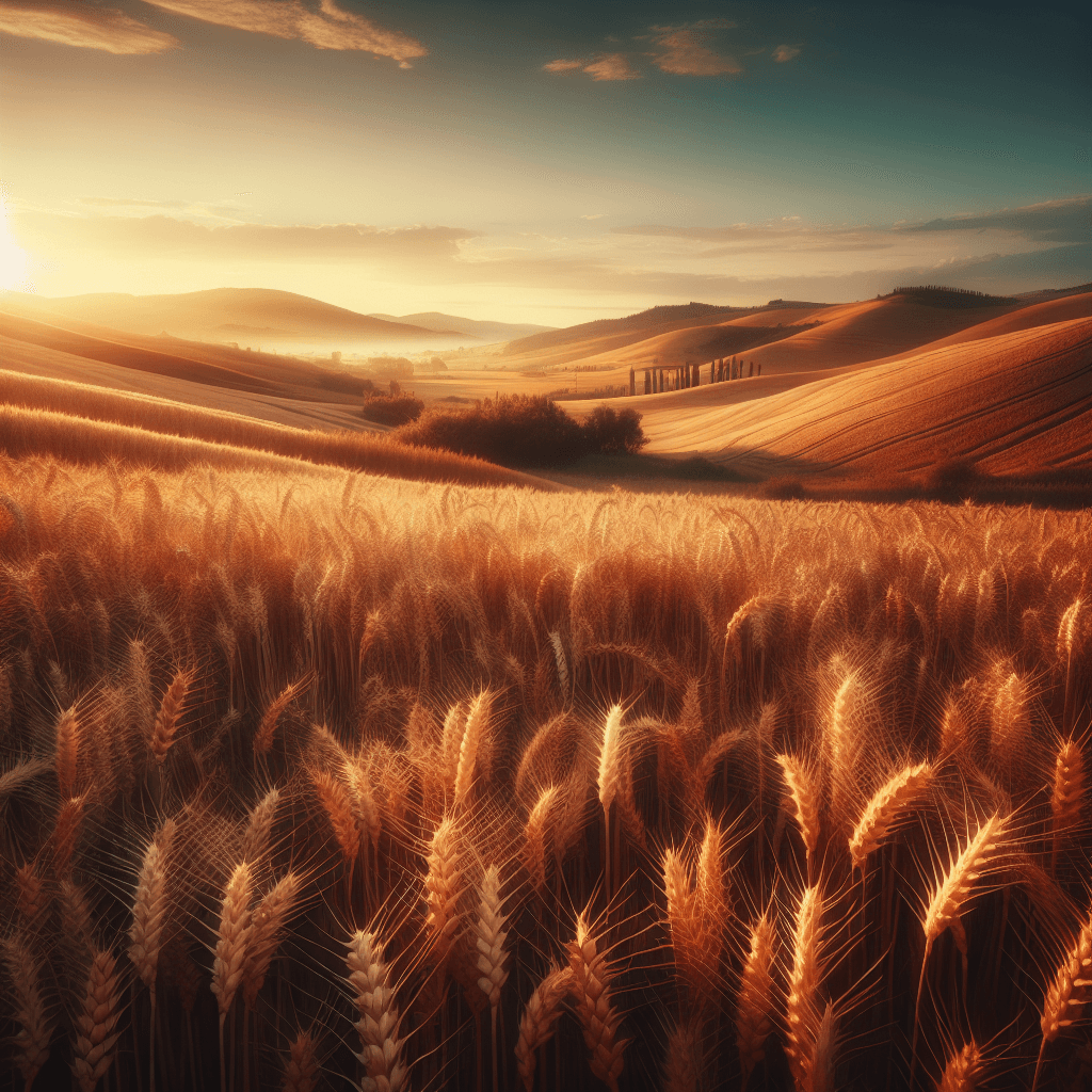 Golden Harvest Splendor Number Painting