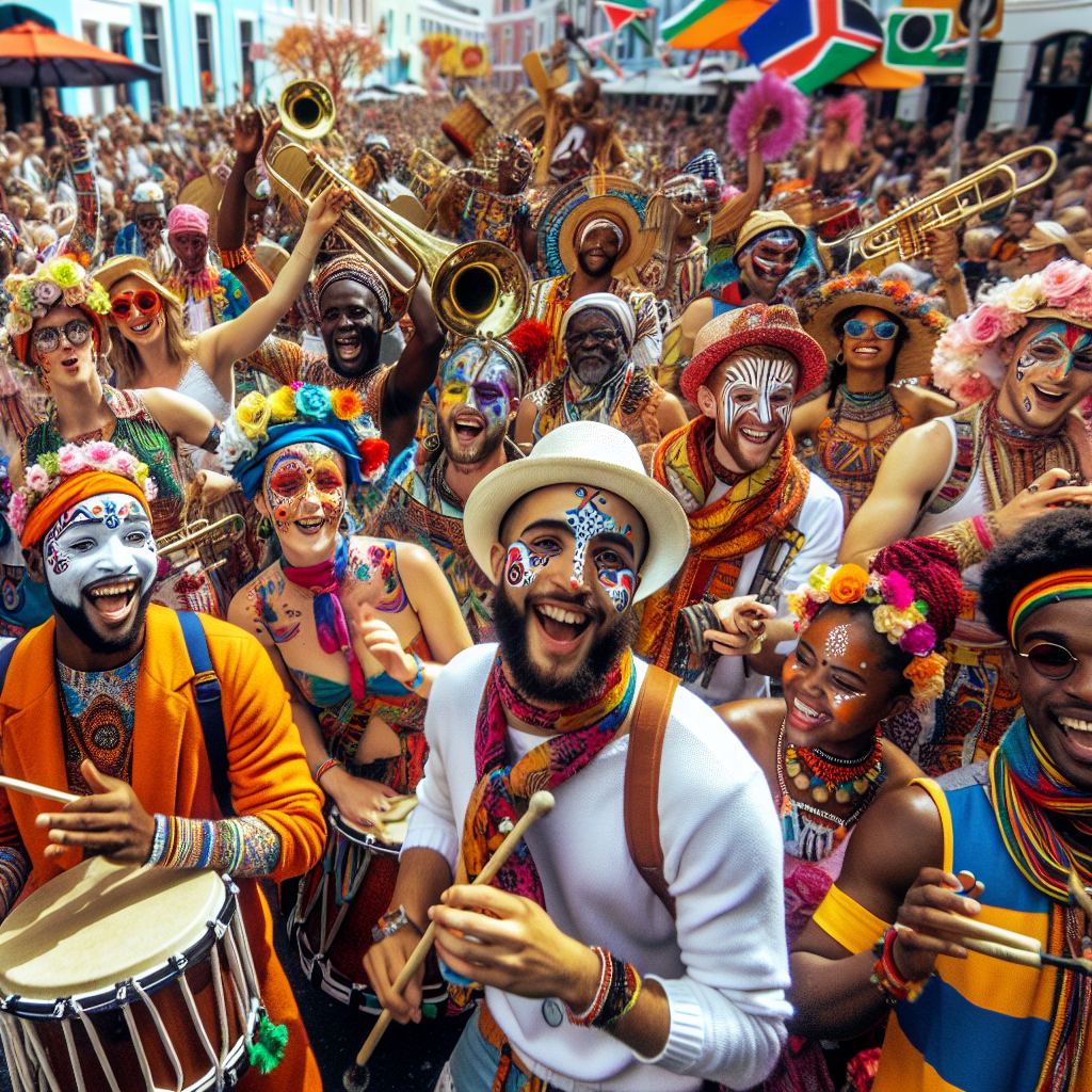 Kaapse Klopse - South Africa Paint By Number