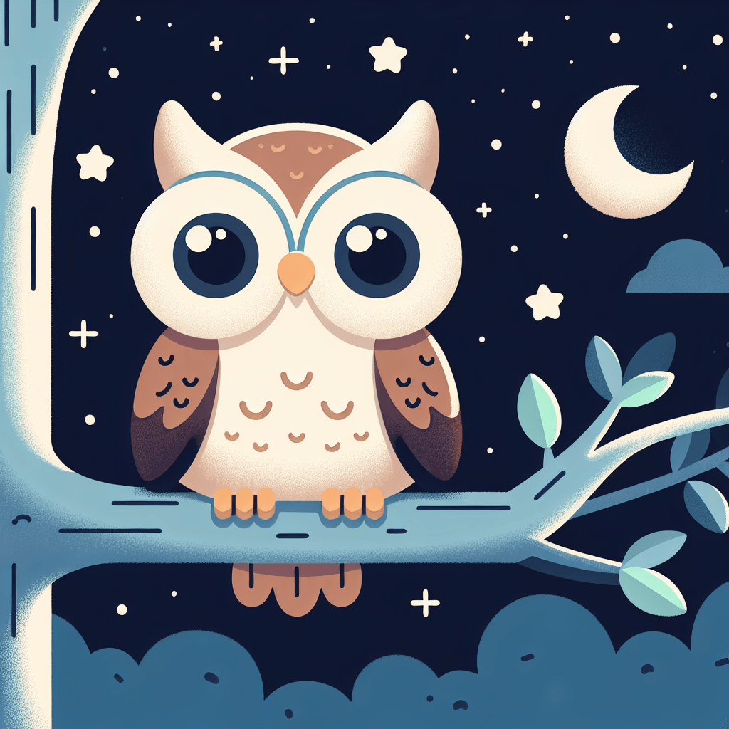 Wise Owl Observation Paint By Numbers Art