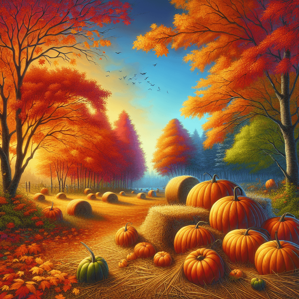 Magic Of Autumn Painting Number Kit