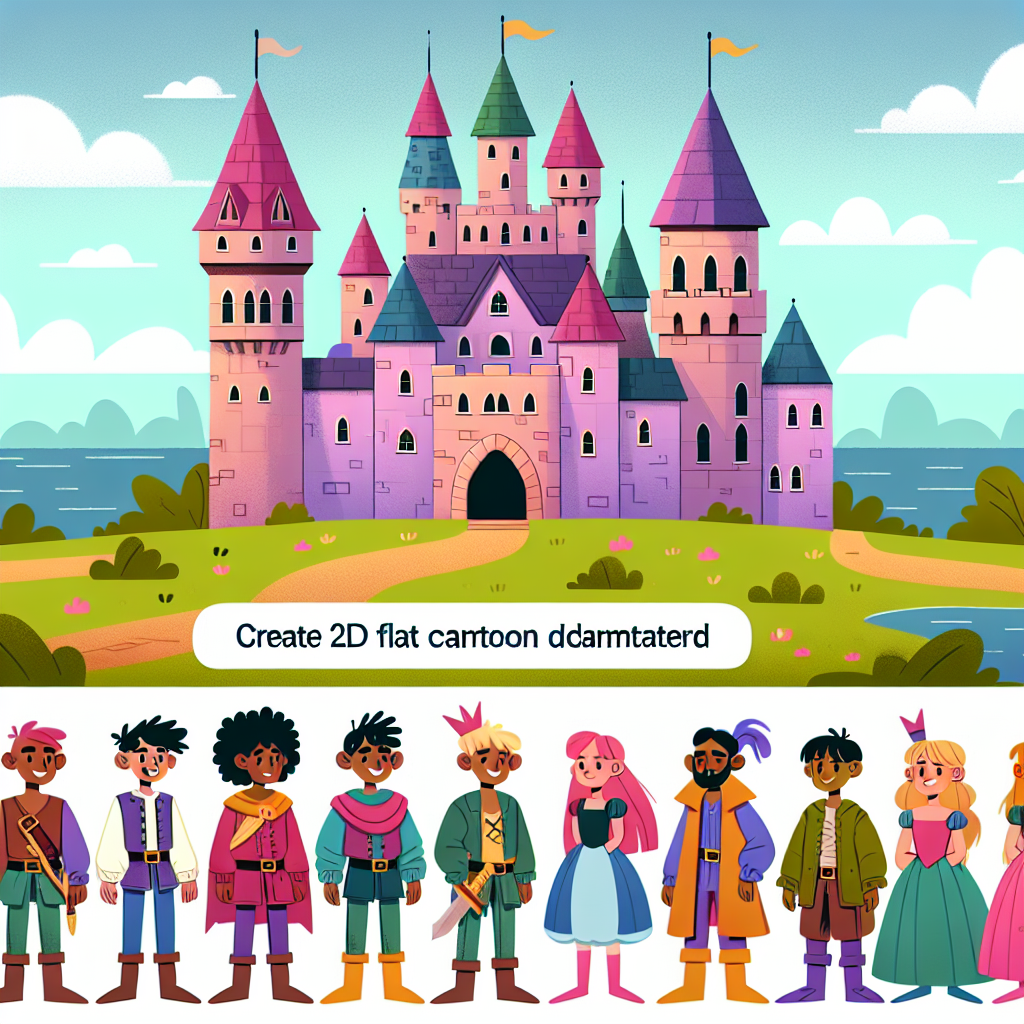 Fantasy Castle Capers Numbered Painting Kits