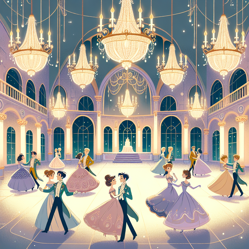 Fairytale Royal Ball Painting Number Kit