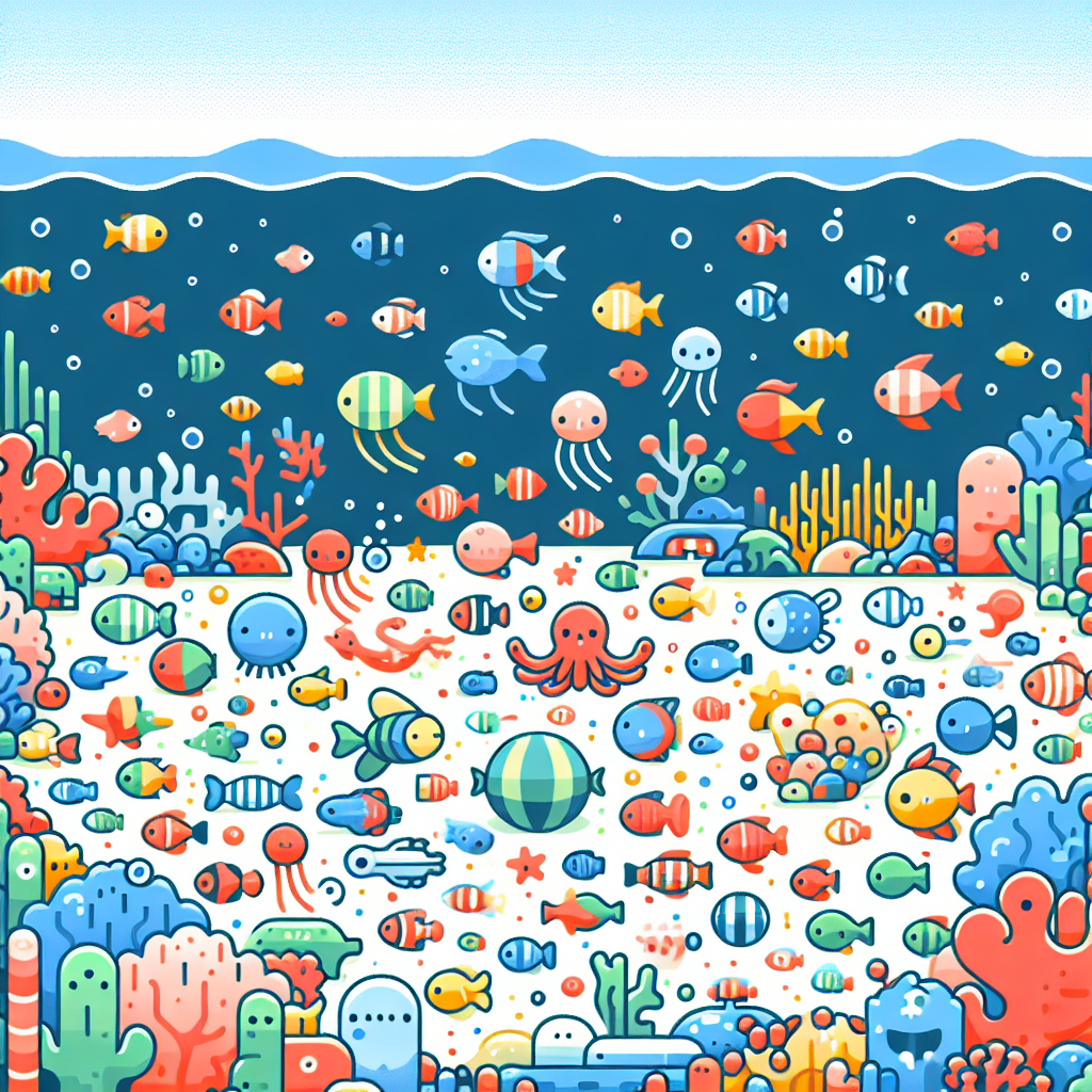 Underwater Festival Numbered Painting Kits