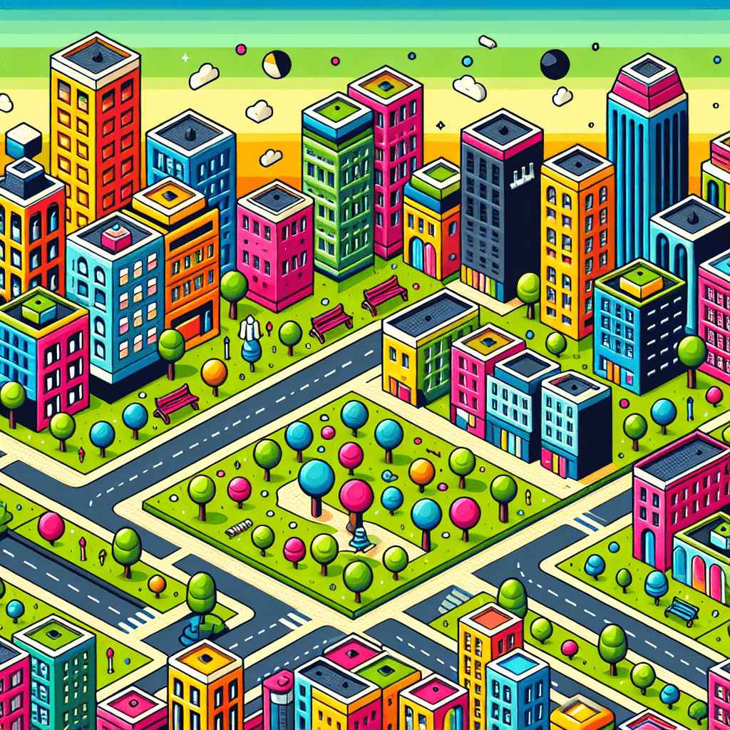 Cityscape Creators Numbered Painting Kits