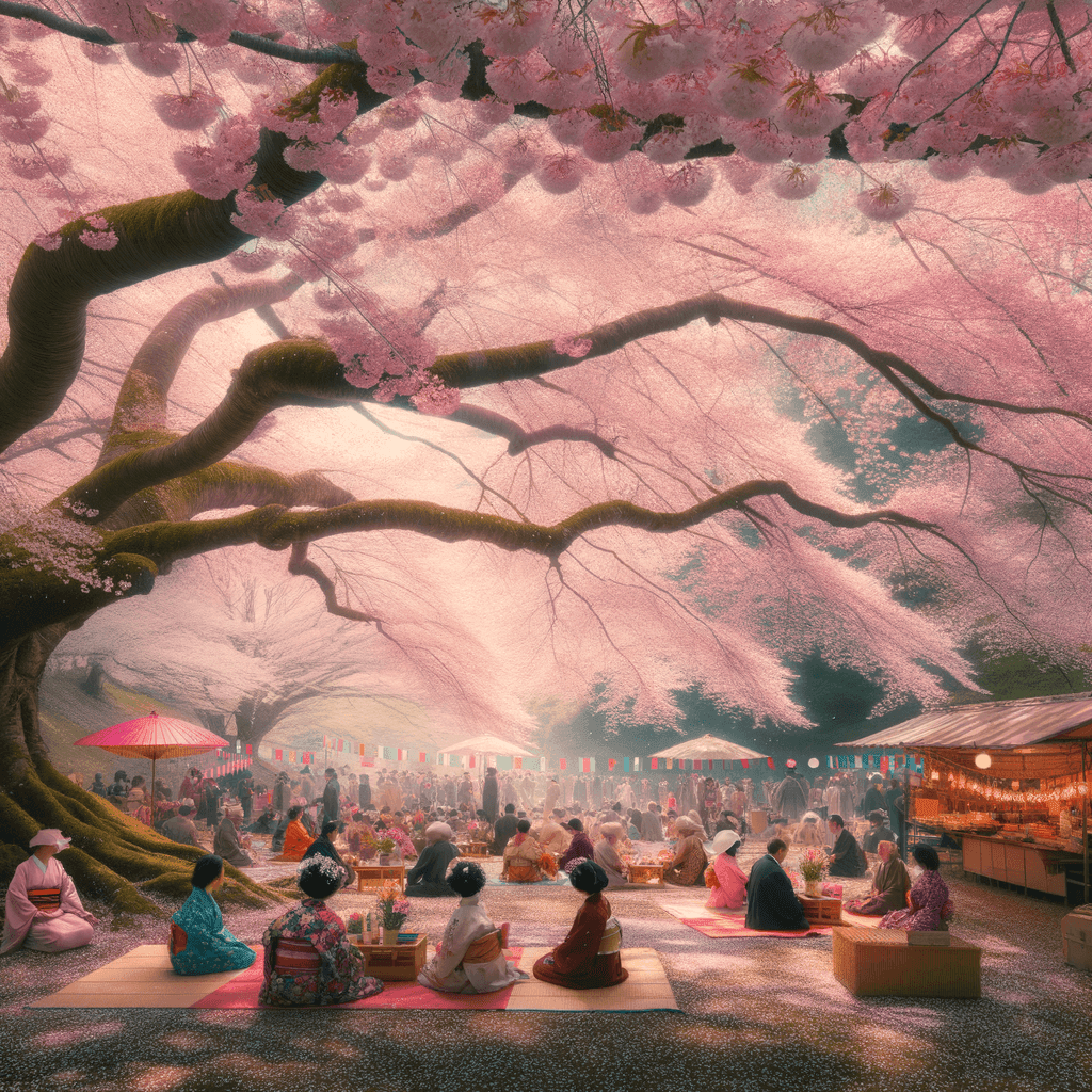 Cherry Blossom Festival - Japan Number Painting