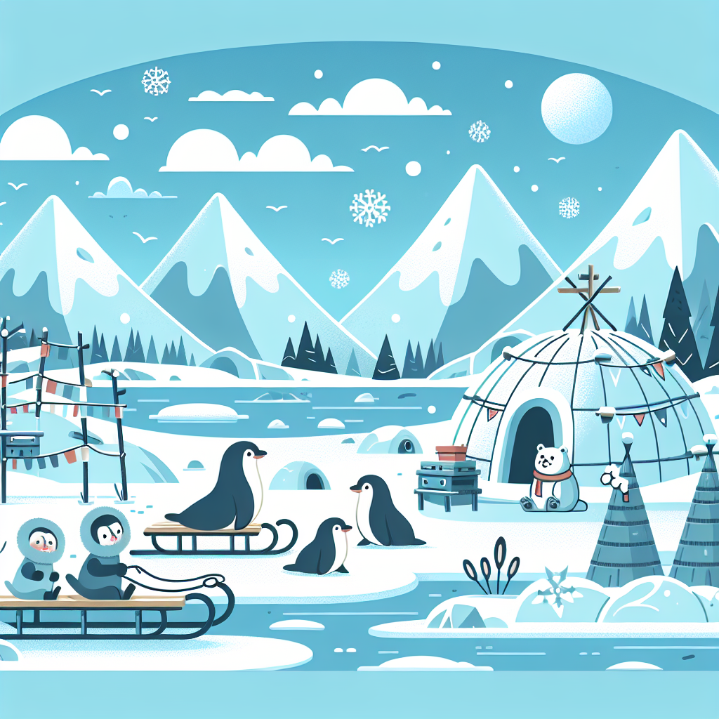 Polar Explorer Camp Painting By Numbers Kit