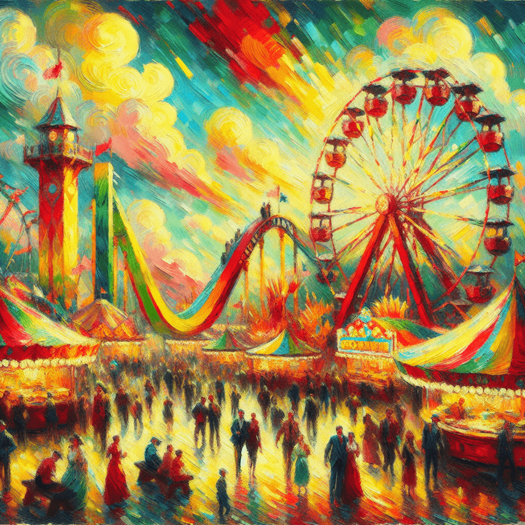 Vibrant Carnival Splendor Paint By Number