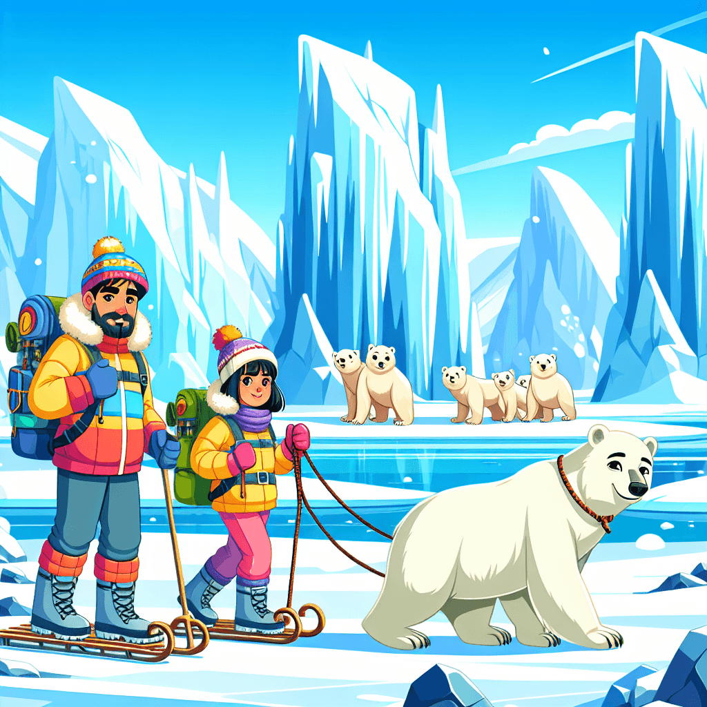 Polar Expedition Adventure Painting Number Kit