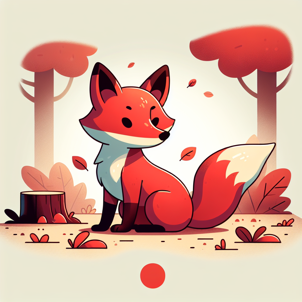 Radiant Red Fox Paint By Numbers Art