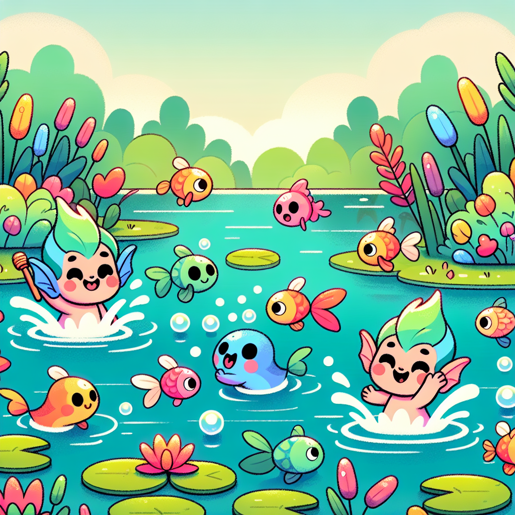 Splashing Sprites Paint By Numbers Kits