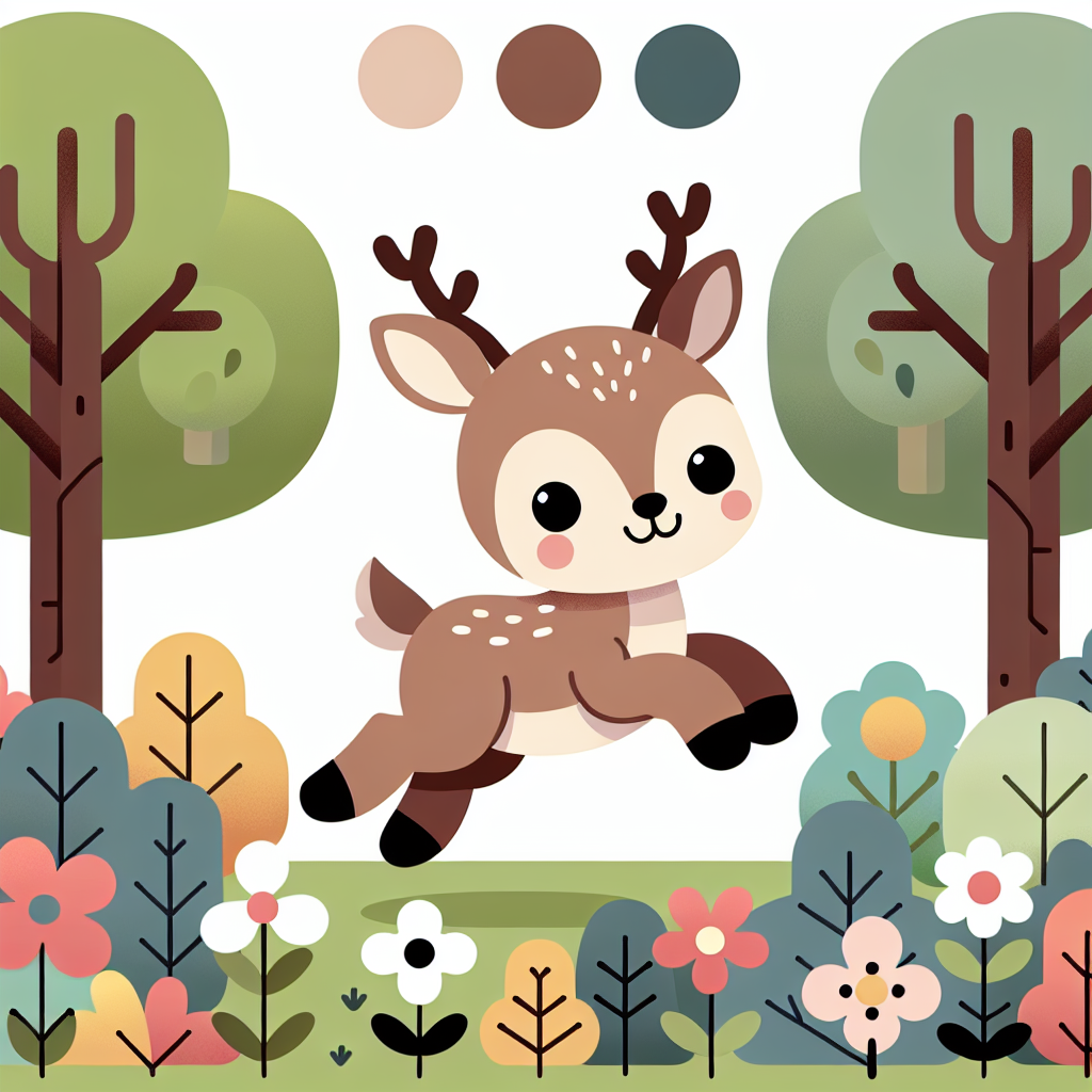 Dandy Deer DIY Paint By Numbers