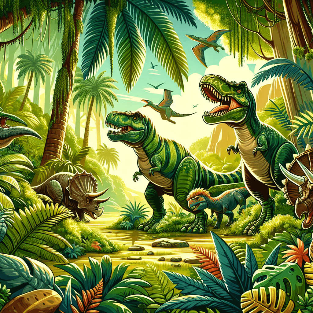 Dinosaur Explorer's Expedition DIY Paint By Numbers