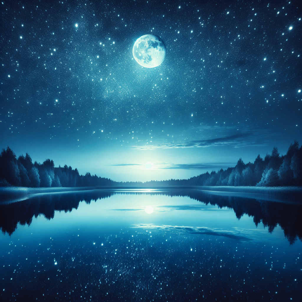 Starlit Serenity Painting Number Kit