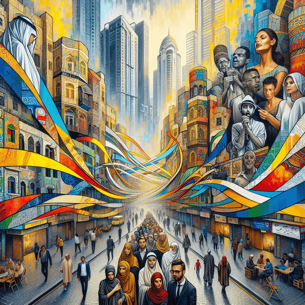 Artistic City Symphony Paint By Number