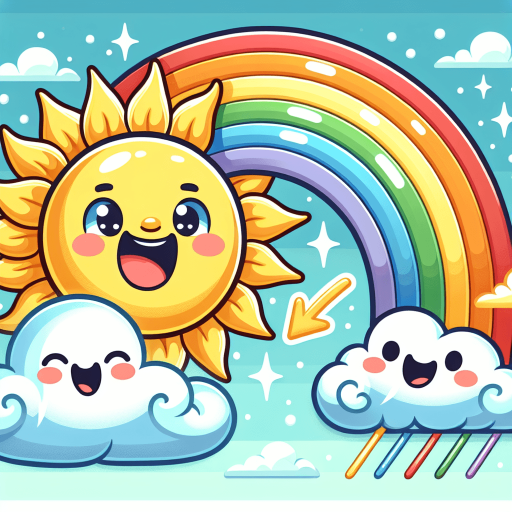 Cheerful Weather Paint By Numbers Kits