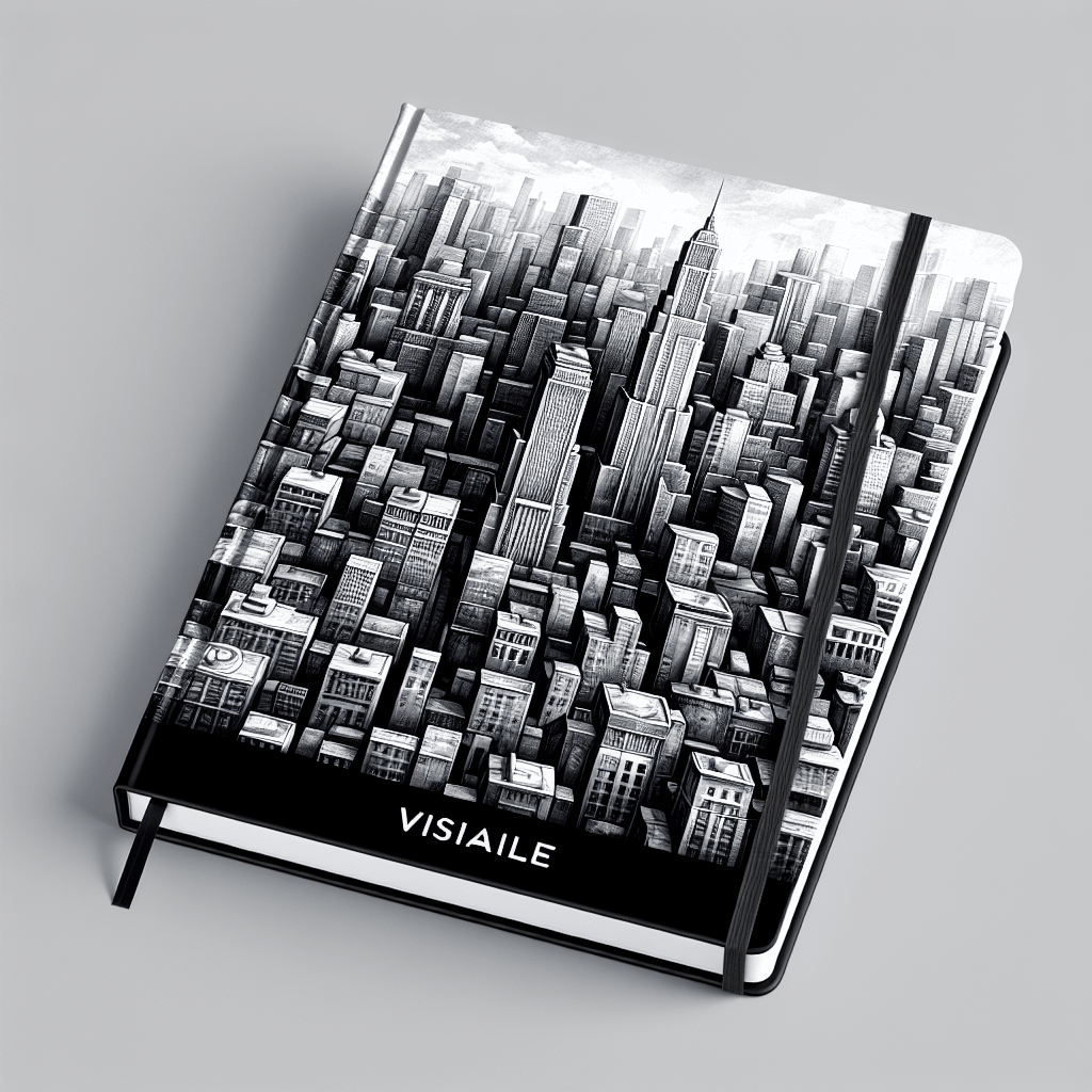 Urban Explorer Notebook Numbered Painting Kits