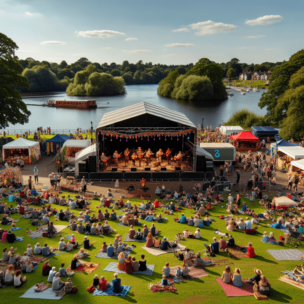 Calgary Folk Music Festival - Canada Paint By Numbers Art
