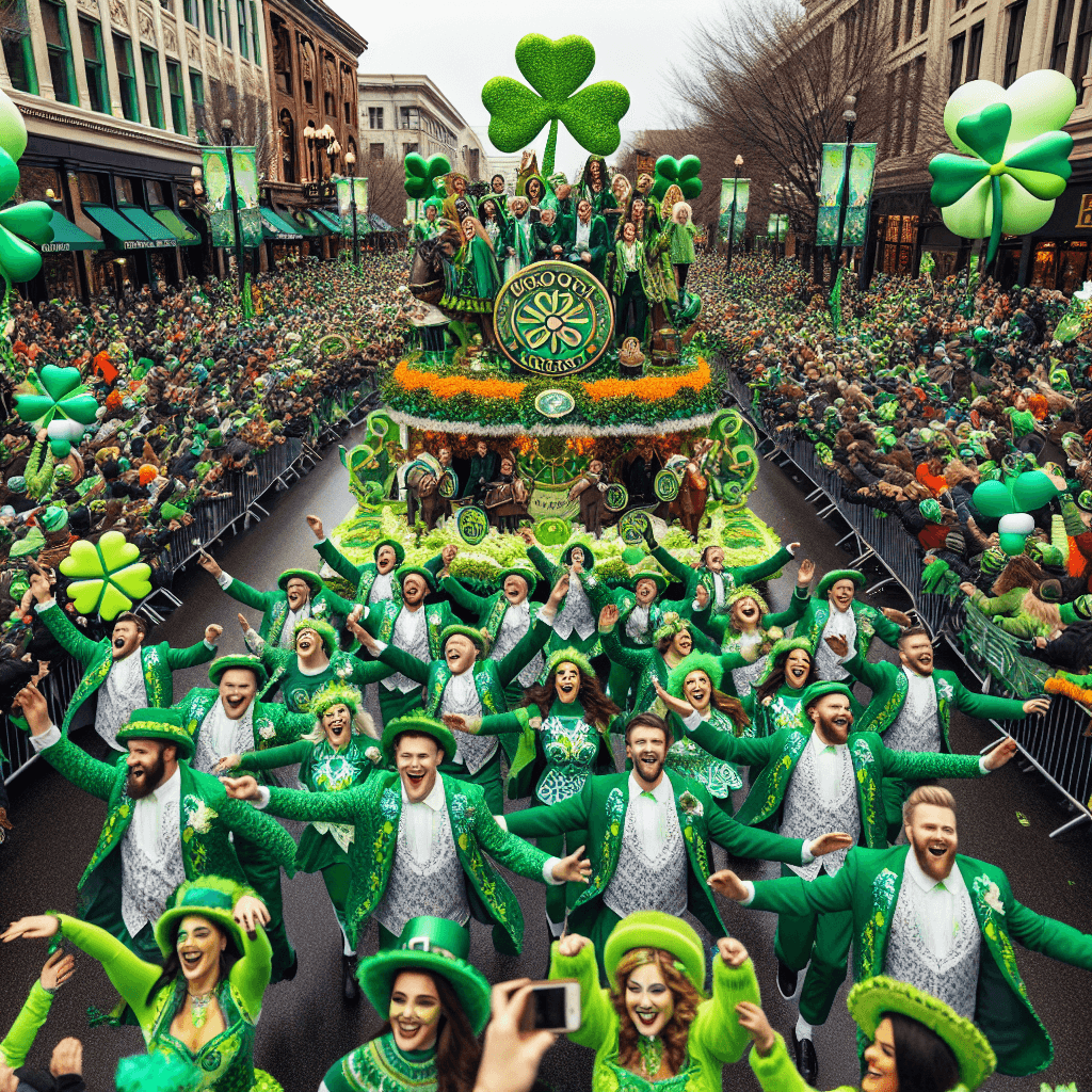 St. Patrick's Day Festival Paint By Numbers