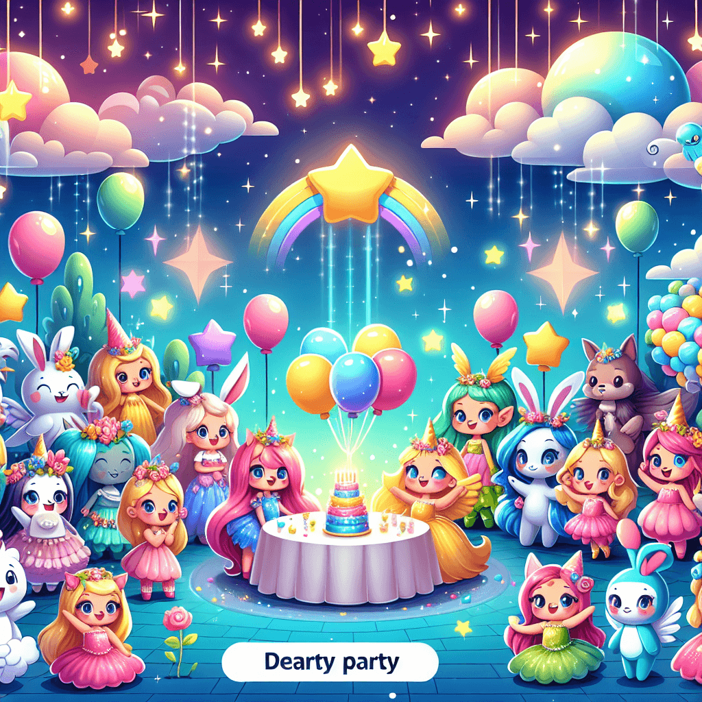 Dreamland Adventure Party Painting Number Kit