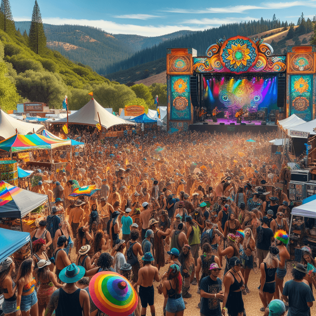 Sierra Nevada World Music Festival Painting Number Kit