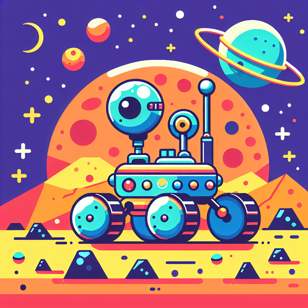 Space Rover Exploration Paint By Numbers Kits