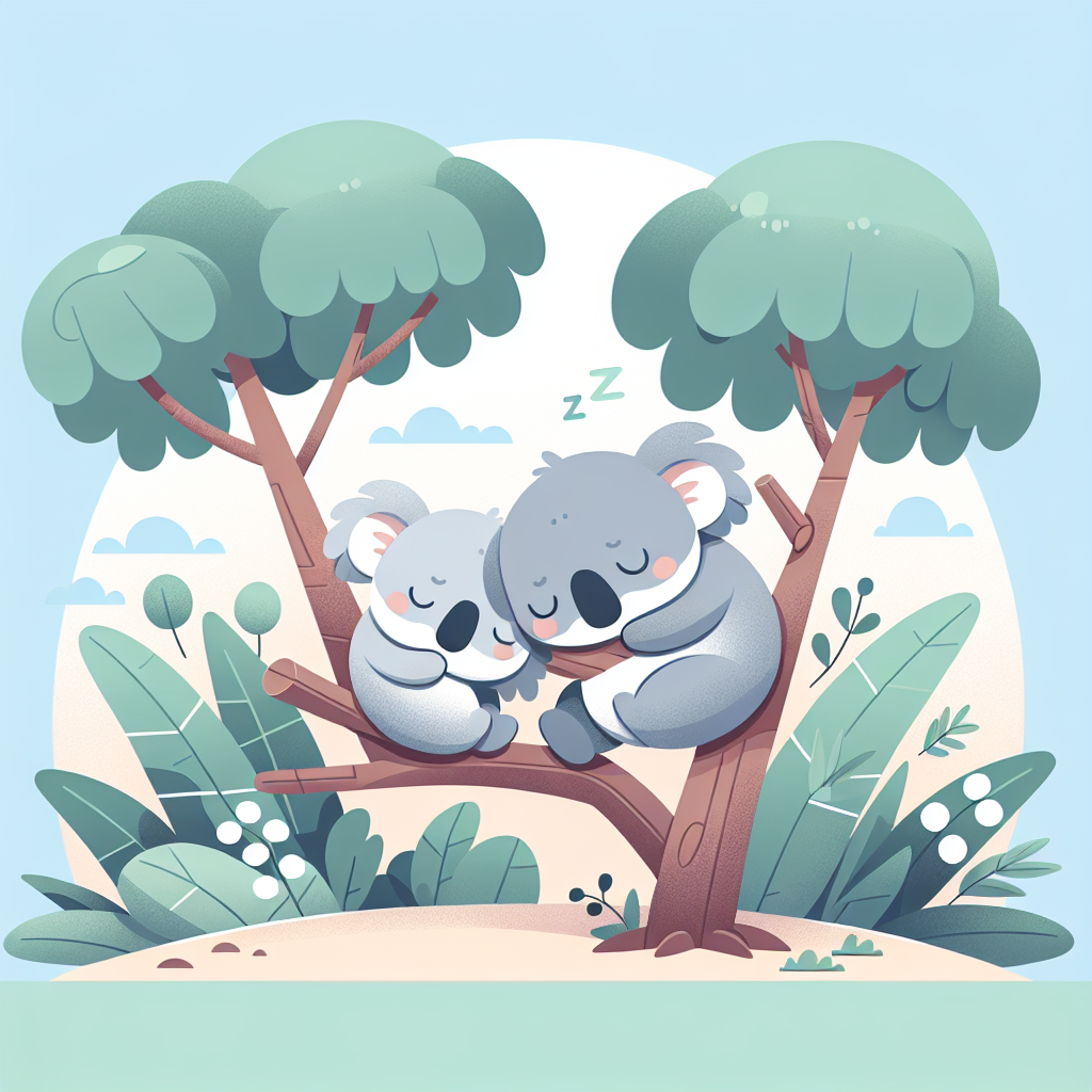 Cuddly Koala Dreams Paint By Numbers Art