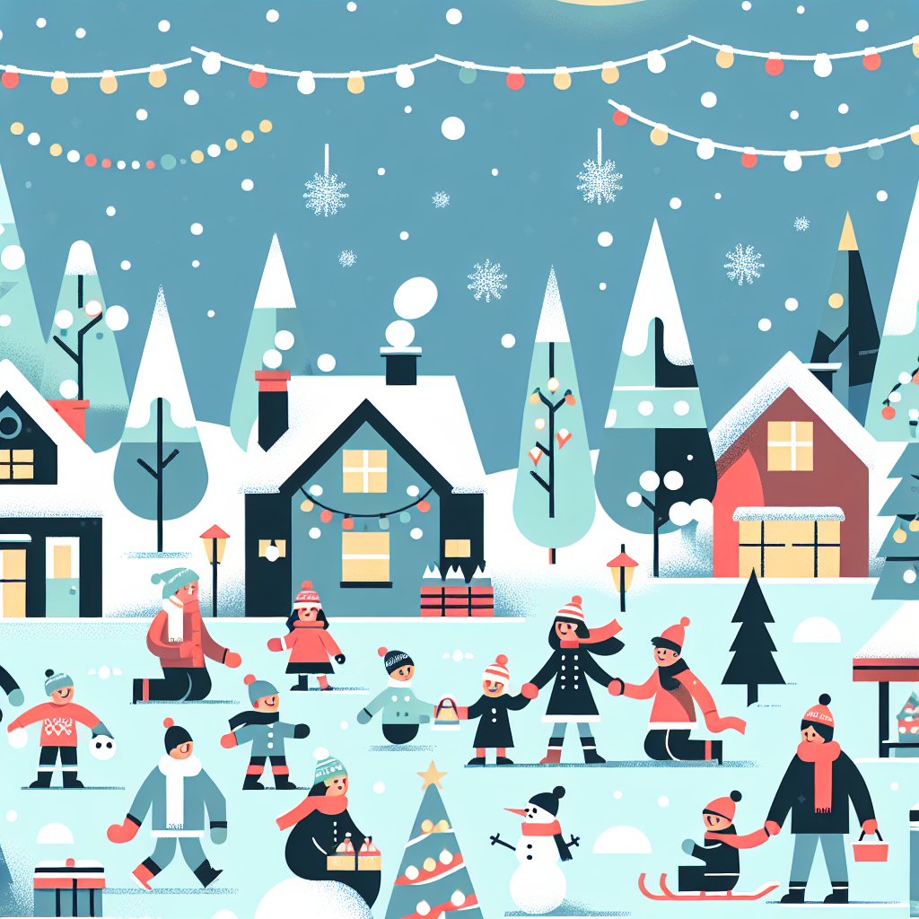 Joyous Winter Festival Number Painting